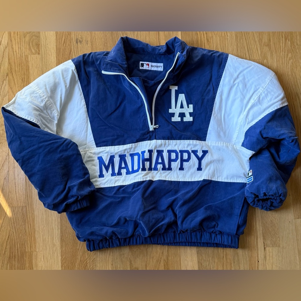 Mad Happy Dodgers Quilted Windbreaker